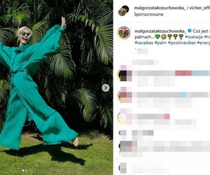 Małgorzata Kożuchowska pokazuje zgrabne ciało w bikini. Co za figura!