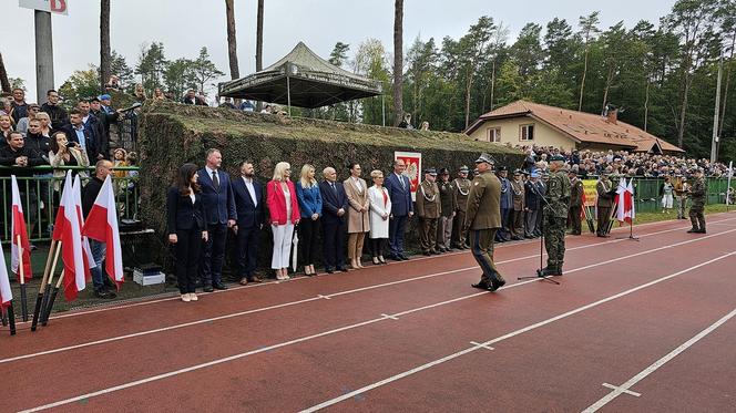 Przysięga wojskowa w Złocieńcu