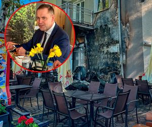 Pożar restauracji. Sandacza jadł tu niedawno Karol Nawrocki