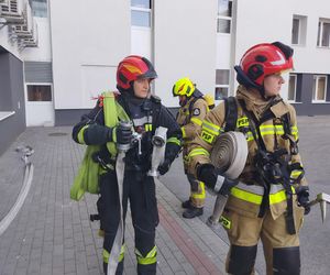 Powiatowe ćwiczenia strażackie w szpitalu wojewódzkim w Siedlcach
