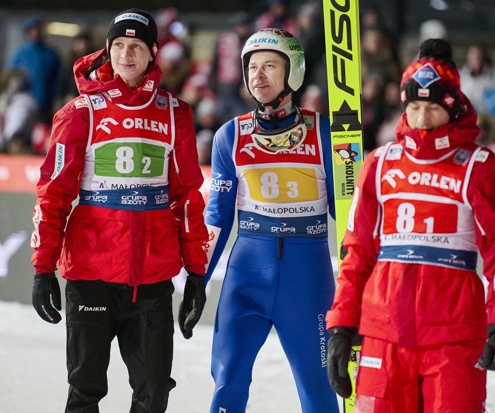 Paweł Wąsek, Aleksander Zniszczoł, Kamil Stoch