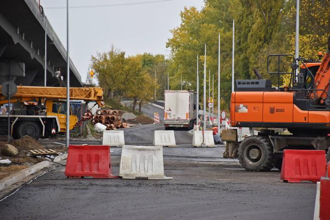 Przebudowa Estakady Pomorskiej - październik 2021