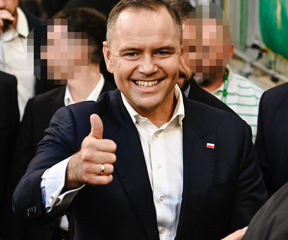 Prezydent Nawrocki na meczu Lechii Gdańsk