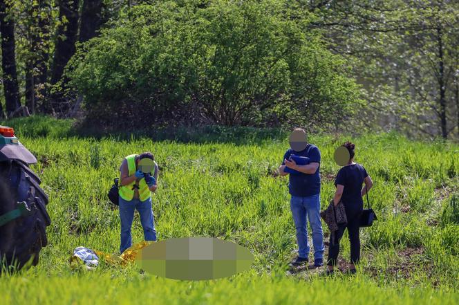 Ireneusz zginął na polu. Zabił go własny traktor