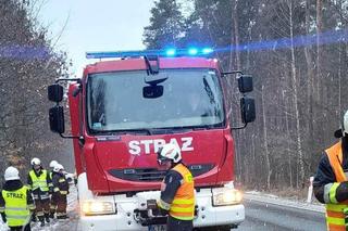 Niebezpieczny wypadek na trasie z Lisiej Góry do Mielca