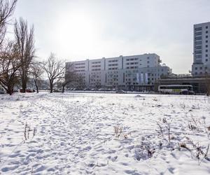 Wystawiona na sprzedaż miejska działka przy metrze Młociny