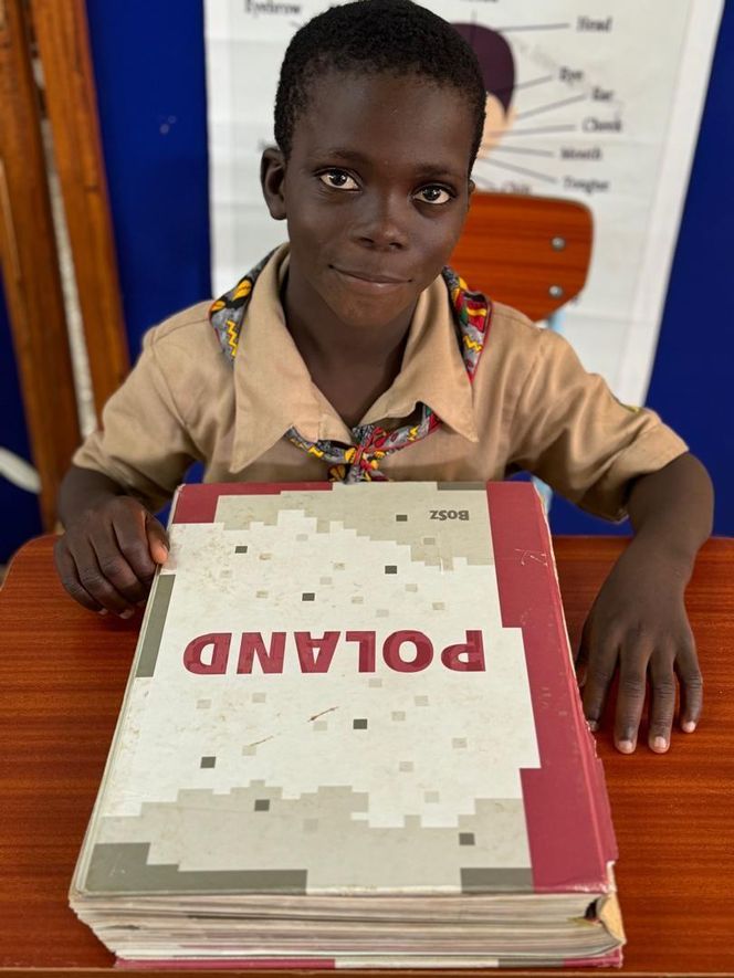 Łukasz Lis w Afryce