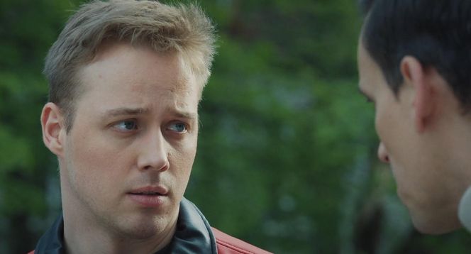 M jak miłość odc. 1878. Dominik Walat (Bartosz Surówka), ojciec (Szymon Mysłakowski)