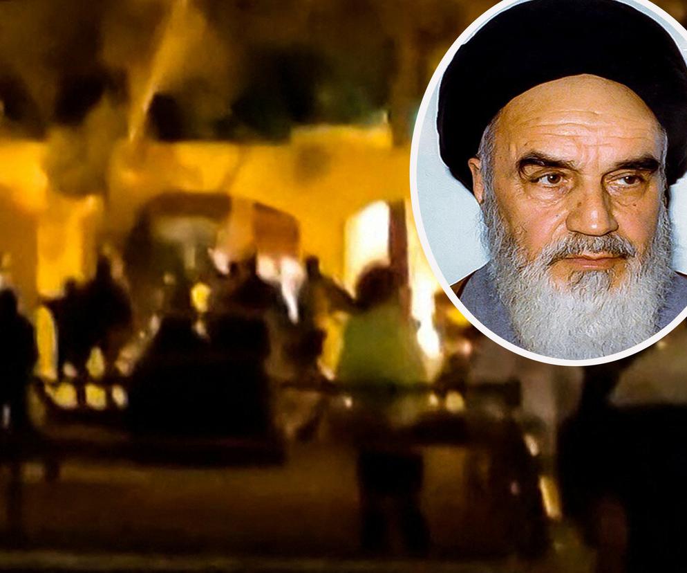 Płonie dom Ruhollaha Chomeiniego
