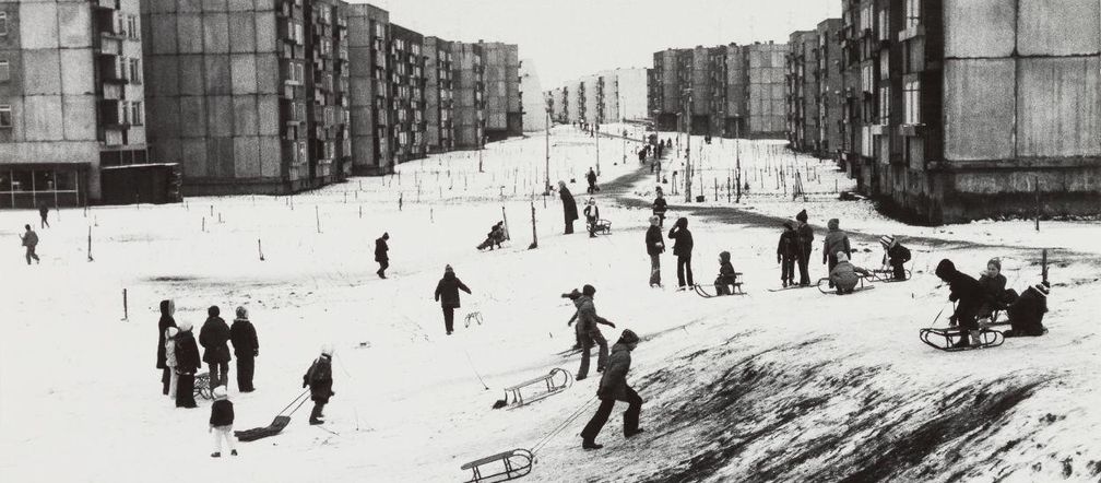 Tychy zimą na zdjęciach z czasów PRL