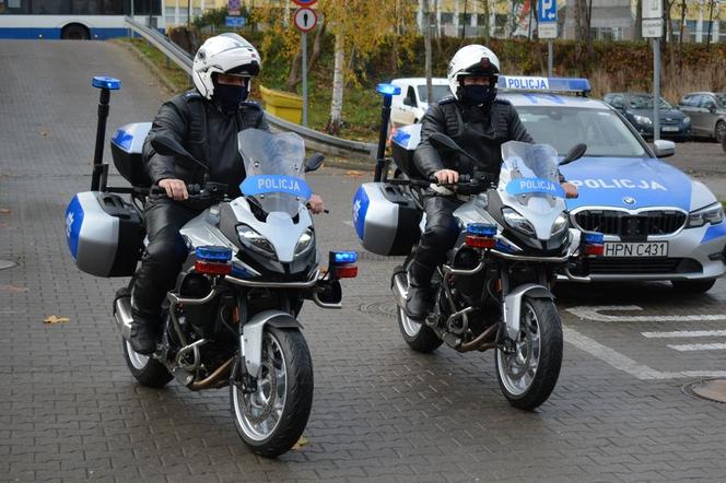 Nowe motocykle dla sopockich policjantów