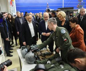 Andrzej Duda w Bazie Lotniczej w Amari