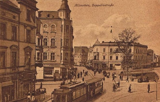 Ulica 11 Listopada w Olsztynie dawniej wyglądała zupełnie inaczej. Nosiła imię niemieckiego inżyniera