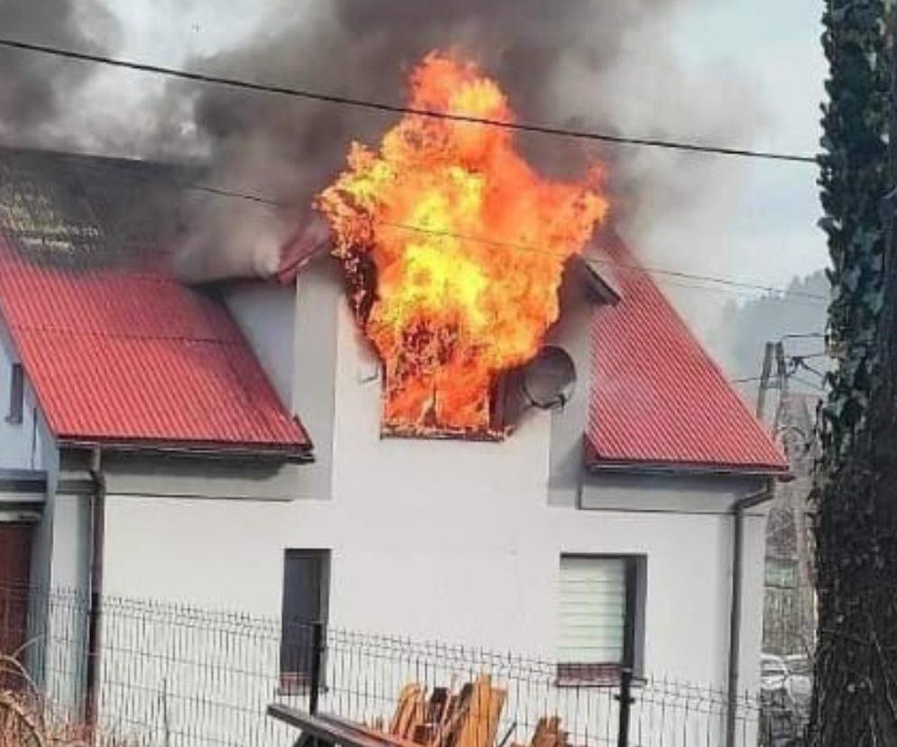 Pożar w Sopotni Wielkiej. Ruszyła zbiórka dla pogorzelców