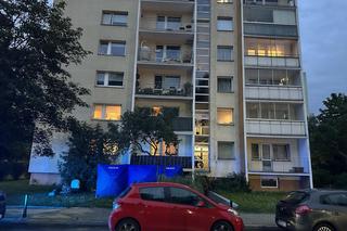 Runęła z 9 pietra w bloku na Mokotowie. Nie było szans na ratunek, kobieta nie żyje