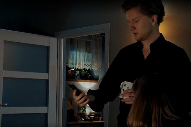 M jak miłość, odc. 1512. Łukasz (Jakub Józefowicz)