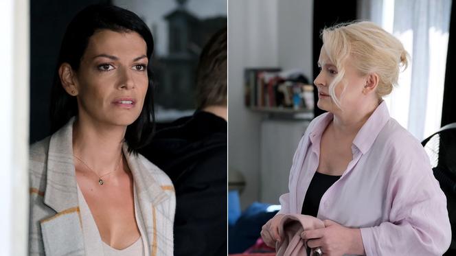 M jak miłość odc. 1596. Patrycja (Alżbeta Lenska), Marta (Dominika Ostałowska)