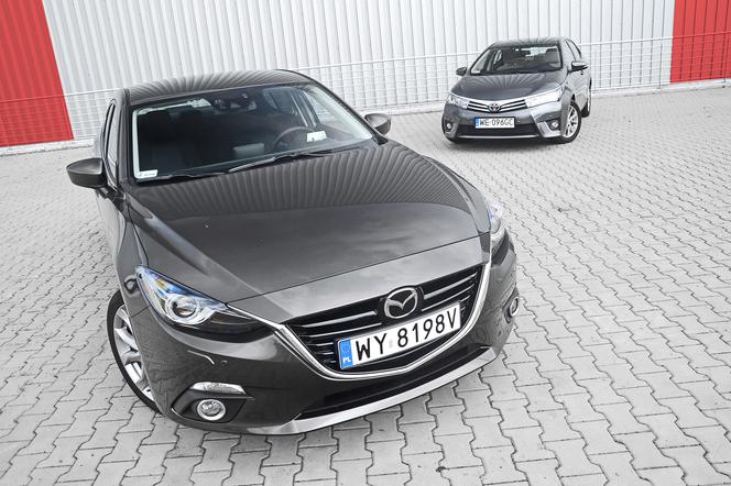 Mazda 3 Sedan 2.0 A/T vs. Toyota Corolla 1.6 Multidrive S: japońska bitwa o Europę