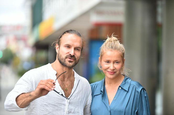 Katarzyna Warnke i Piotr Stramowski