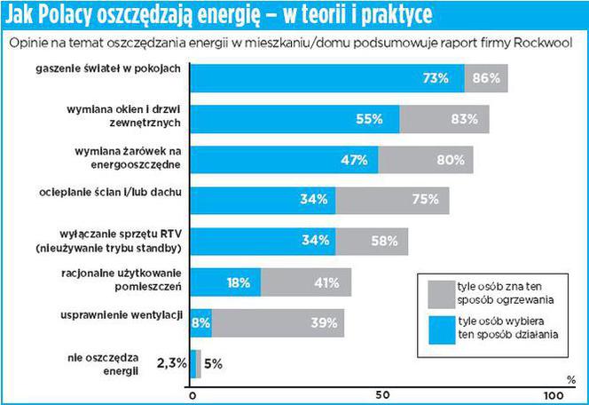 Jak Polacy oszczędzają energię