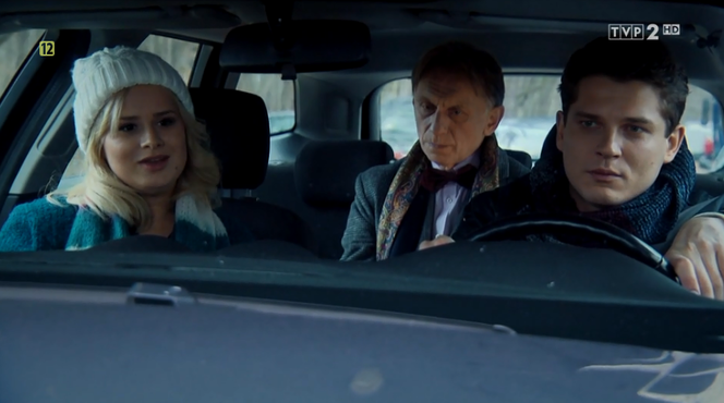 M jak miłość odcinek 1427, Sonia (Barbara Wypych), Robert (Krzysztof Tyniec), Janek (Tomas Kollarik)