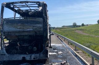   Pożar autokaru ze szkolną wycieczką pod Ostródą. Dzieci jechały z Iławy do Olsztyna