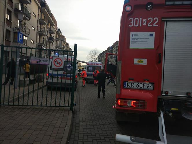 Groźny pożar w przedszkolu w krakowskich Czyżynach
