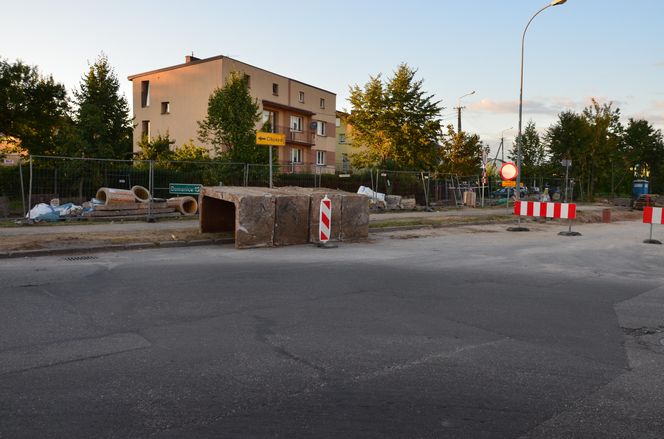 Pod koniec września ma zostać przywrócona przejezdność na remontowanym odcinku ulicy Partyzantów w Siedlcach