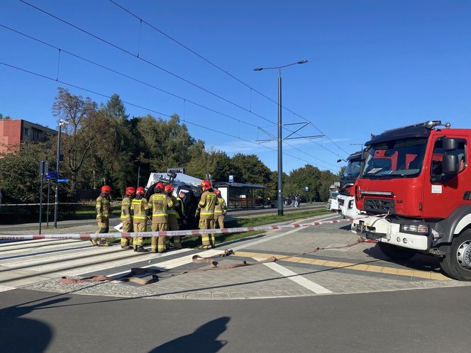 Wypadek na Wojska Polskiego w Łodzi