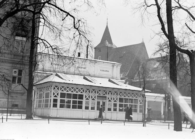 Kawiarnia i restauracja "Zakopane" na Plantach, 1933 rok