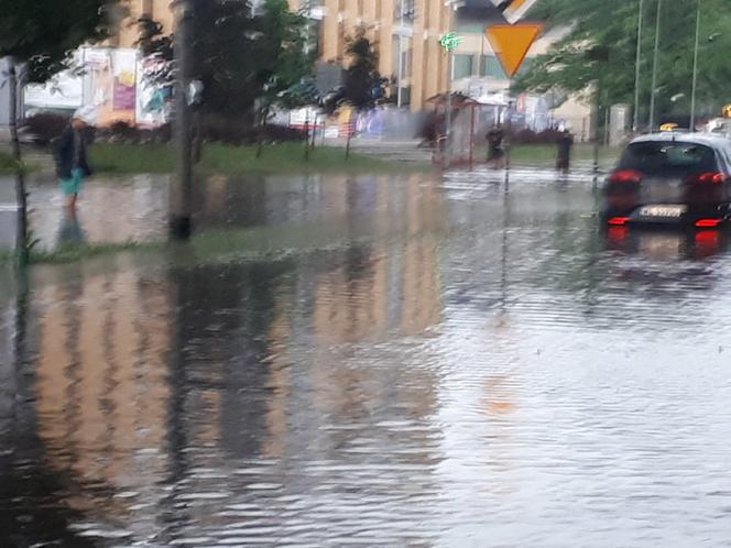 Stara Miłosna pod wodą