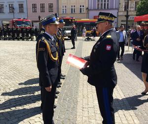 Przemówienia, nagrody, akt erekcyjny. Dzień Strażaka w Grudziądzu 