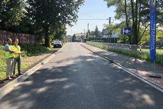 Nowe chodniki w Borku Slacheckim w Skawinie. Wyremontowano fragment ulicy Szkolnej