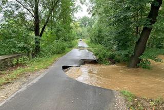 Alarm przeciwpowodziowy pod Wrocławiem