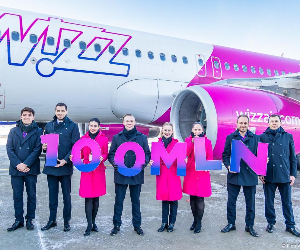 100 milionów pasażerów Wizz Air w Polsce
