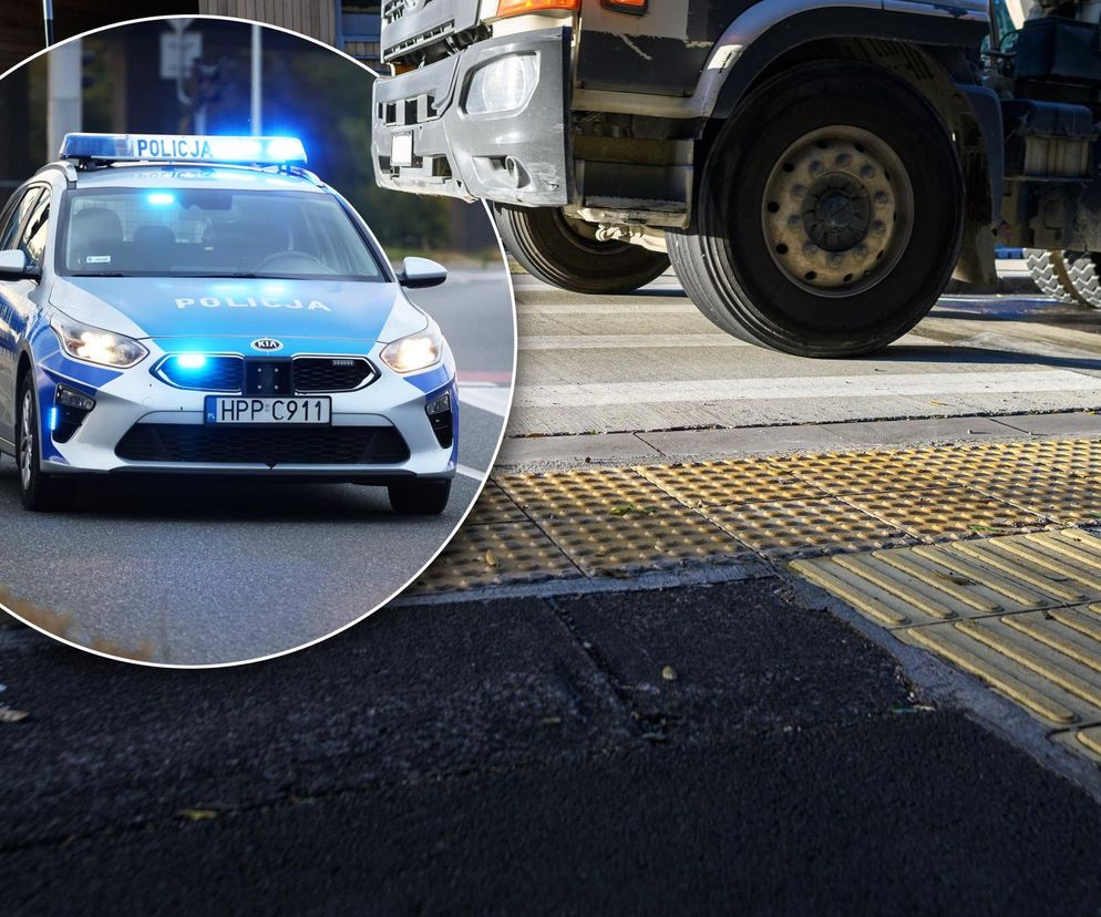 Dramat na pasach! Ciężarówka wjechała w młodą kobietę! 24-latka nie żyje