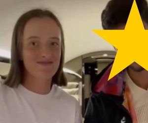 Iga Świątek w prywatnym odrzutowcu z przystojniakiem po wygranej w WTA Cincinnati. Z kim leciała? [WIDEO]