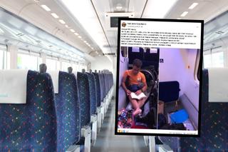 Niepełnosprawny pasażer jechał w pociągu na podłodze. PKP komentuje sprawę 