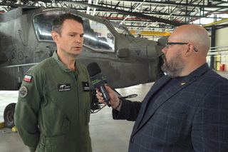 Polski pilot śmigłowca Apache: To moment przełomowy dla całych Sił Zbrojnych RP