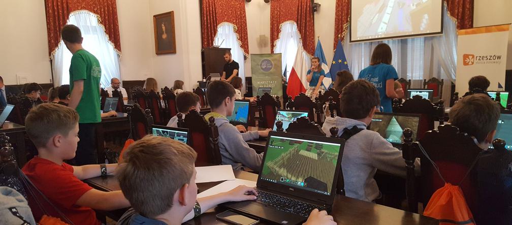 Rzeszów przyszłości w Minecrafcie