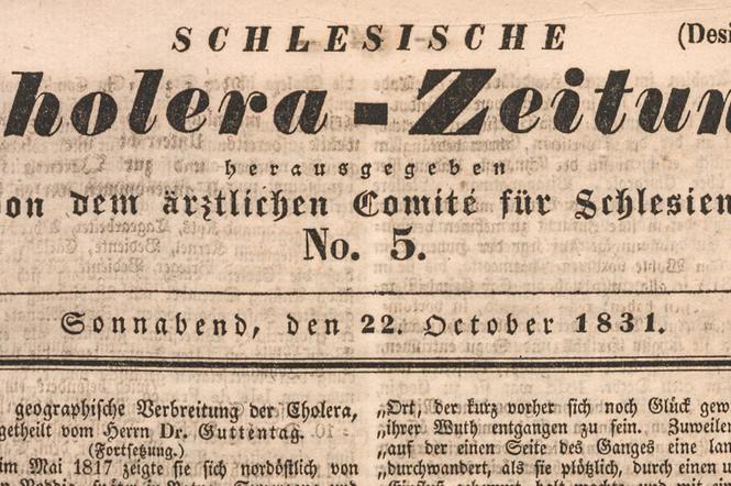 Schlesische Cholera-Zeitung