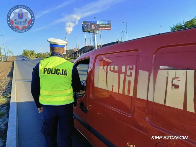Kontrole szczecińskich funkcjonariuszy policji w majówkę