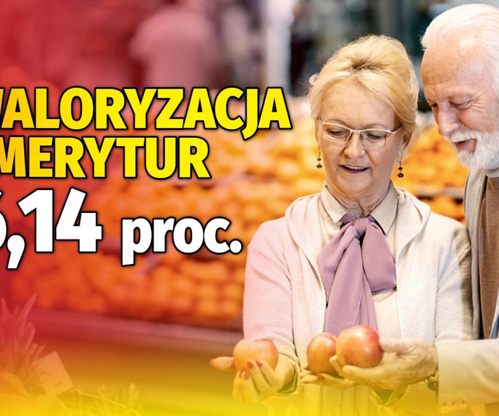 Waloryzacja emerytur 6,14 proc.