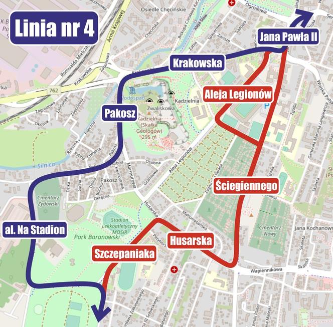 Zmiany w komunikacji miejskiej w Kielcach od soboty 16 stycznia 2021