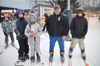 Karatecy ze Skarżyska na stoku narciarskim w Krajnie