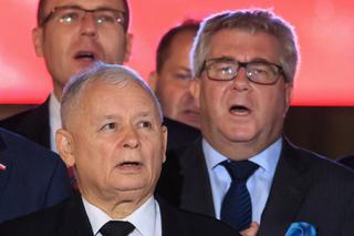 Ryszard Czarnecki i Jarosław Kaczyński 
