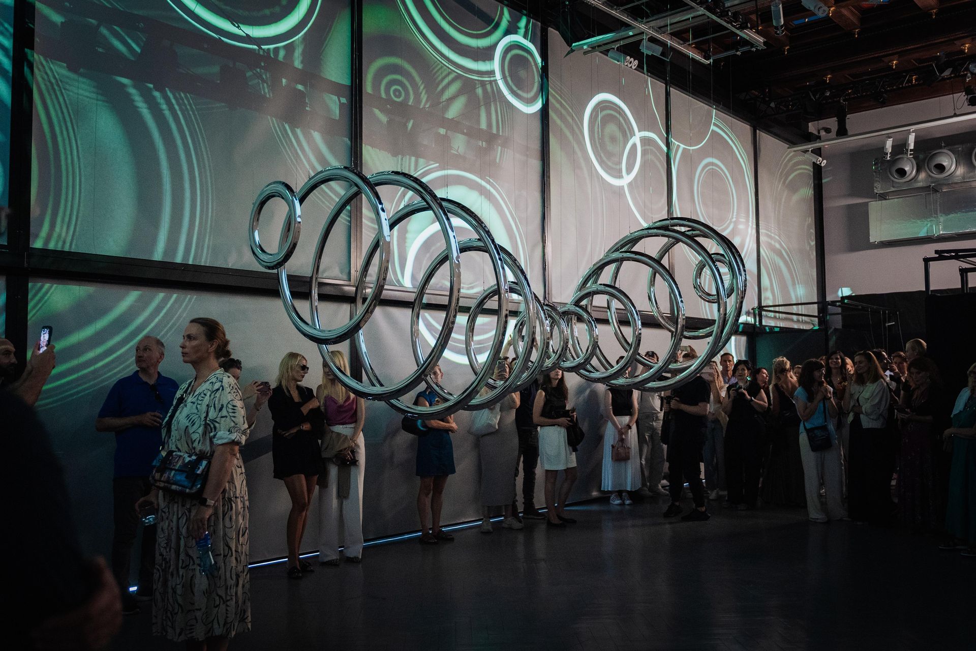 Wystawa Interferencje Oskara Zięty