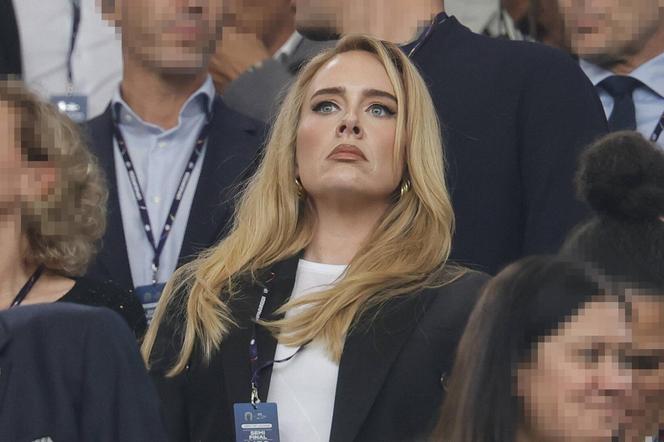 Euro 2024: Adele kibicowała Anglii z nietęgą miną 