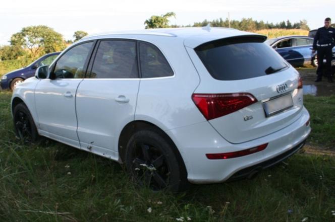 Policjanci odzyskali skradzione audi q5