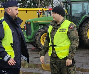 Protest rolników w Drawsku Pomorskim